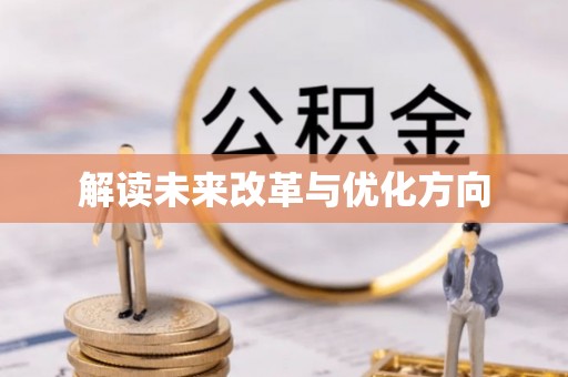 樊城解读未来改革与优化方向
