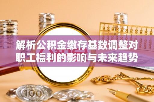 樊城解析公积金缴存基数调整对职工福利的影响与未来趋势
