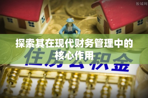 樊城探索其在现代财务管理中的核心作用