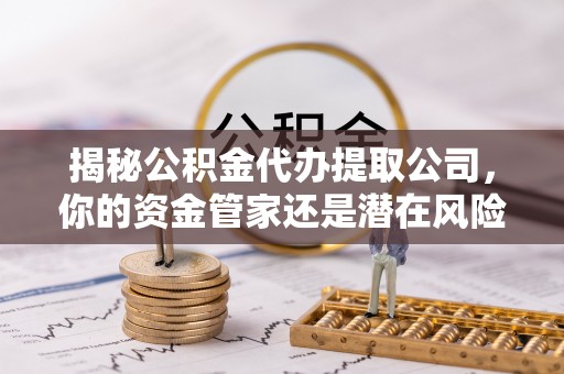 樊城揭秘公积金代办提取公司，你的资金管家还是潜在风险？
