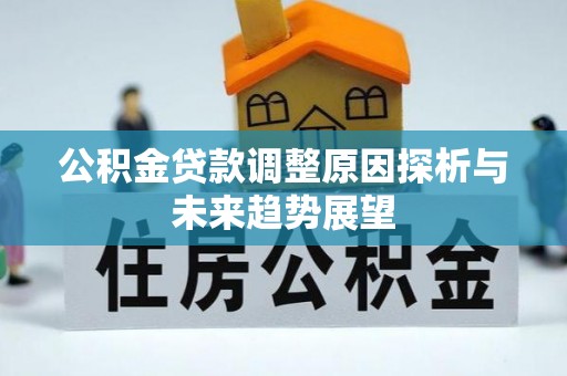 樊城公积金贷款调整原因探析与未来趋势展望