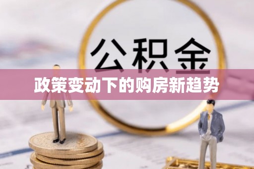 樊城政策变动下的购房新趋势